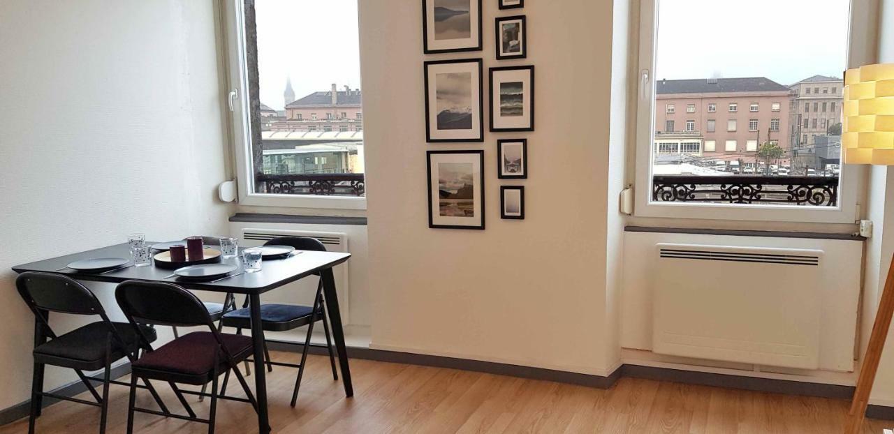 Apartamento Le Bas Rebberg - Face Gare Mulhouse Exterior foto